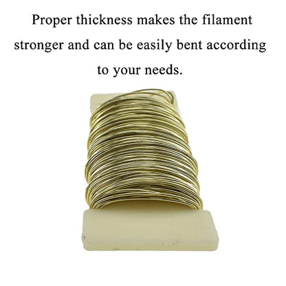 22Gauge Golden Floral Wire