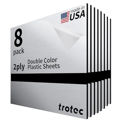 Metallic Looking Acrylic Sheet (8 Count)