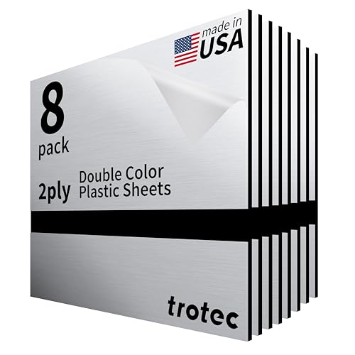 Metallic Looking Acrylic Sheet (8 Count)