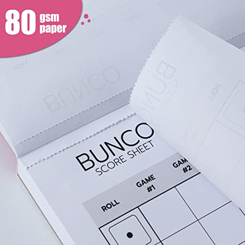Bunco Score Sheets