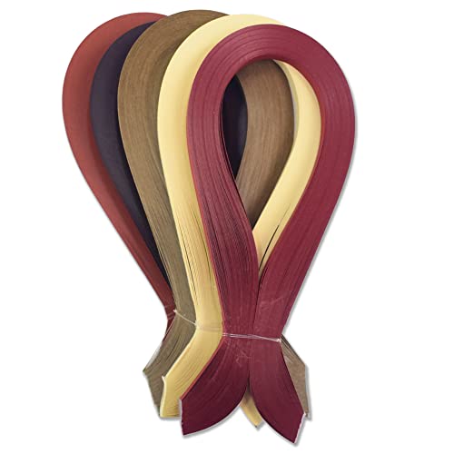 Brown Quilling Paper Strips for Craft Work
