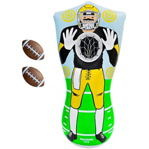 65 Inch Inflatable Football Target for Kids