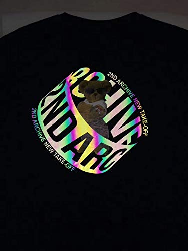 Reflective Rainbow HTV Rolls Heat Transfer Vinyl
