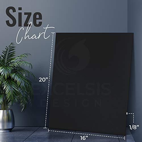 Black Foam Board 16 x 20 (15 Count)