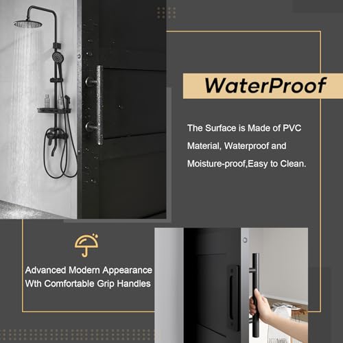 42x84 Barn Door Black with 7FT Hardware Kit Included