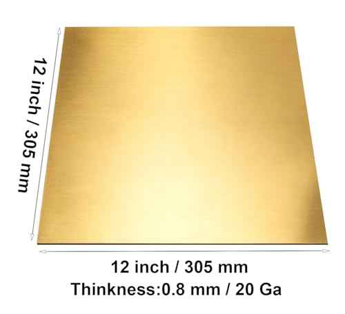 1 Pcs C280 Brass Sheet