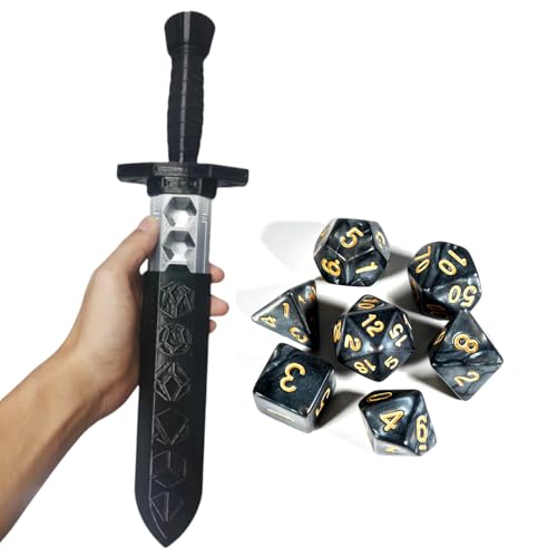 Dagger Dice Holder Box Dice Tower Dungeons and Dragons RPG Tabletop Roleplaying Game Jail D&D (7 Count)