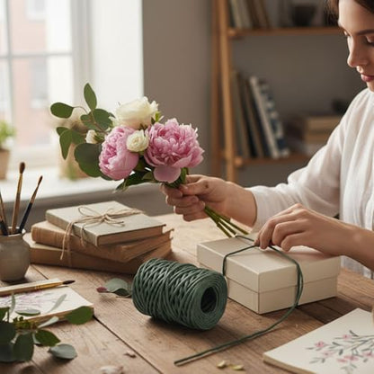 130 Feet Floral Wire Rustic Vine Bind Wire (130 Foot)