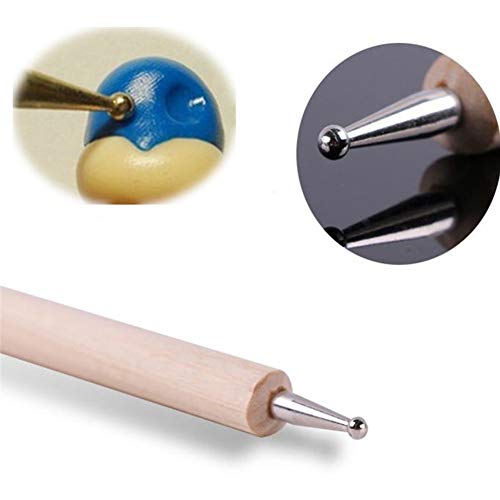 9 PCS Dotting Tools Ball Styluses with Box