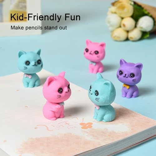 18Pcs Pencil Top Erasers for Kids (18 Count)