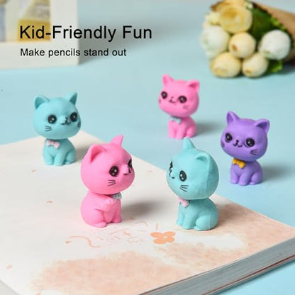 18Pcs Pencil Top Erasers for Kids (18 Count)