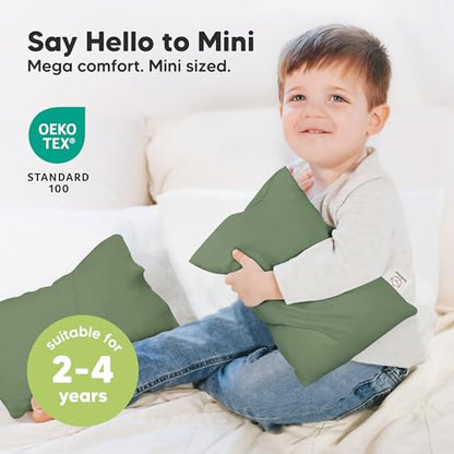 Mini Toddler Pillow with Pillowcase