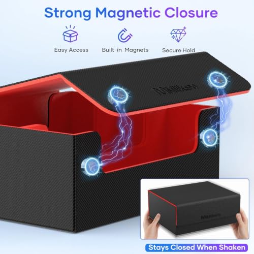Card Deck Case for Trading Cards 1800+