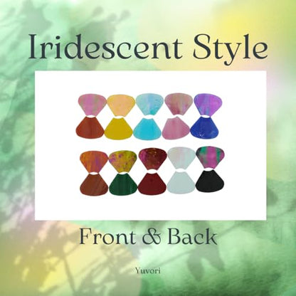 Iridescent Flower Mosaic Tiles (12 Count)