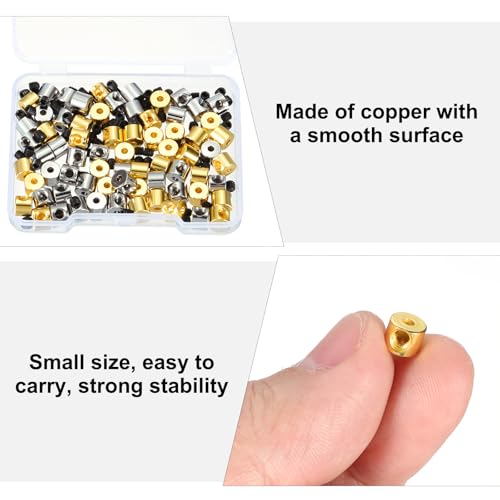 70 Pcs Metal Locking Pin Backs