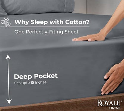 100% Organic Cotton Fitted Sheet