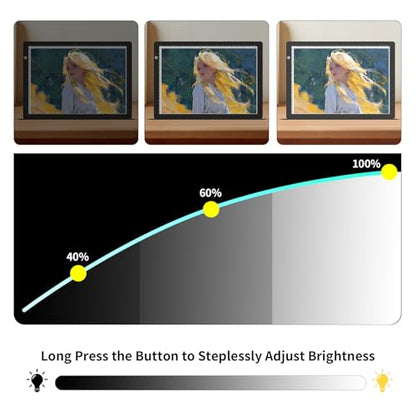 A4 LED Tracing Light Box with 4 Clips