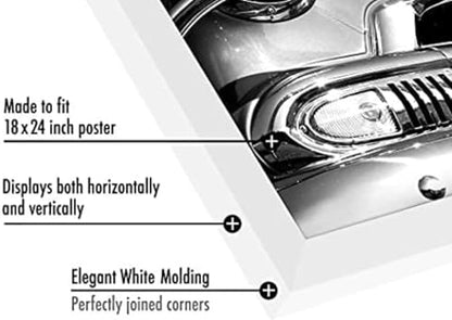 18x24 Poster Frame in White