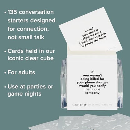 What Would You Do Question Card Game (135 Count)