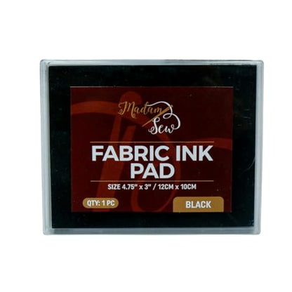 Permanent Fabric Ink Stamp Pad