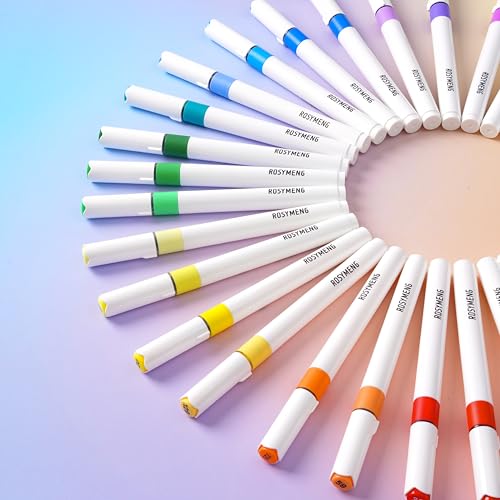 ROSYMENG 9 Color Acrylic Paint Pens (9 Count)