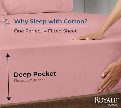 100% Organic Cotton Fitted Sheet