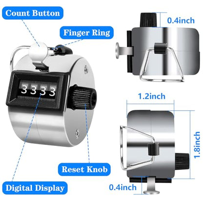 Tally Counter Clicker 4 Digit Number for School Event