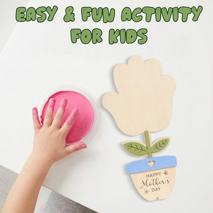 DIY Mothers Day Crafts for Kids Handprint Art