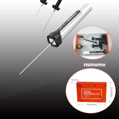 3-in-1 Hot Wire Foam Cutter, 662°F Styrofoam Cutter Kit, White