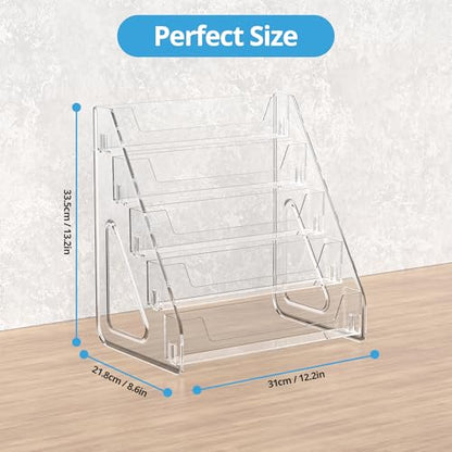 5 Tier Acrylic Card Display Stand (2 Count)