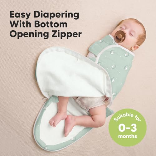 Newborn Swaddles with Zippers (3 Count)