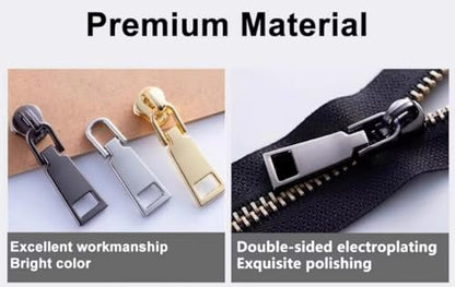Metal Zipper Repair Kit for Jackets