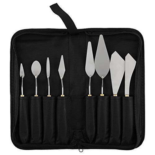 Stainless Steel Palette Knife Painting Tools (8 Count)