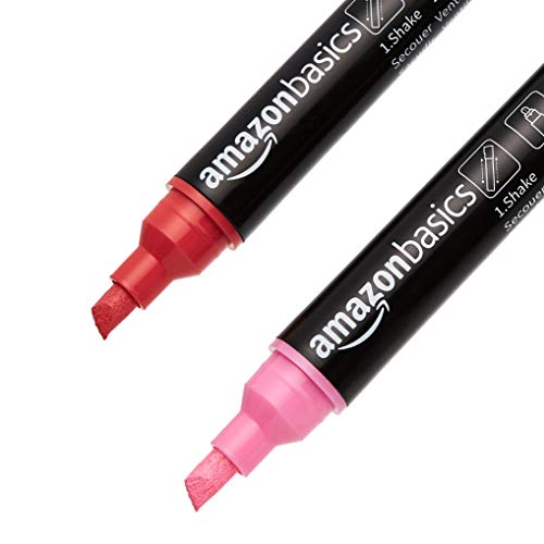 Bullet Chisel Reversible Tip Liquid Chalk Markers (8 Count)