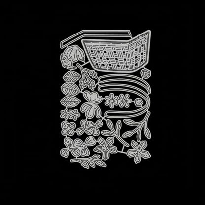 Flower Metal Cutting Die for Scrapbooking