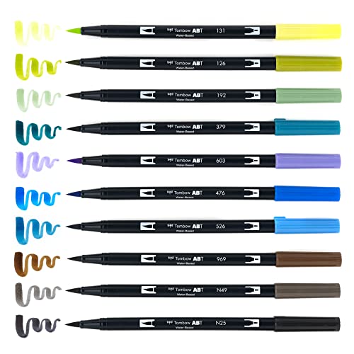 56169 Dual Brush Pen Art Markers (10 Count)
