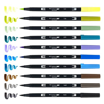 56169 Dual Brush Pen Art Markers (10 Count)