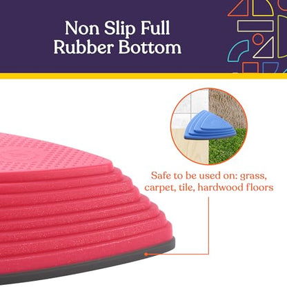 10 Stepping Stones for Kids Indoor and Outdoor Balance Blocks Promote Coordination