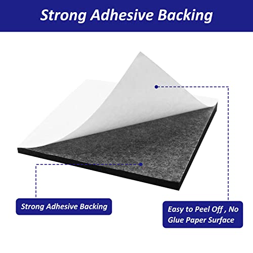 Foam Padding Sheets with Adhesive Backing (4 Count)