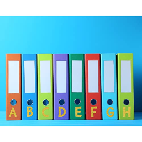 544 Pcs 16 Sheets Large Alphabet Stickers 2 Inch (544 Count)