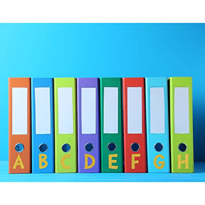 544 Pcs 16 Sheets Large Alphabet Stickers 2 Inch (544 Count)