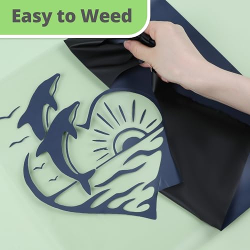 Black HTV Vinyl Roll