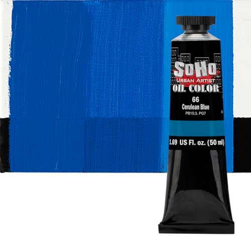Oil Paint Cerulean Blue