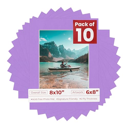 6x8 Mat for 8x10 Frame (10 Count)