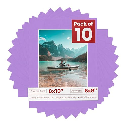 6x8 Mat for 8x10 Frame (10 Count)
