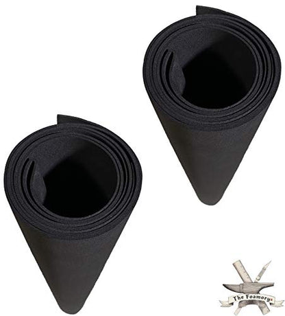 2 Pack Black EVA Foam Sheet