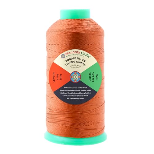 Size 92 280D T90 Rust Bonded Nylon Thread