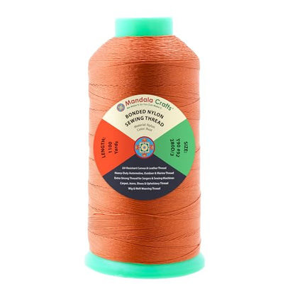 Size 92 280D T90 Rust Bonded Nylon Thread