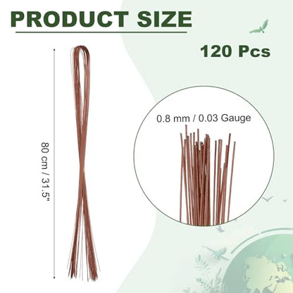 32 Inch 22 Gauge Floral Stem Wire