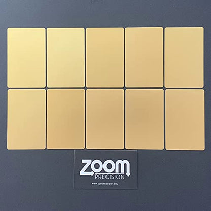 Metal Engraving Blanks for Etching w (10 Count)